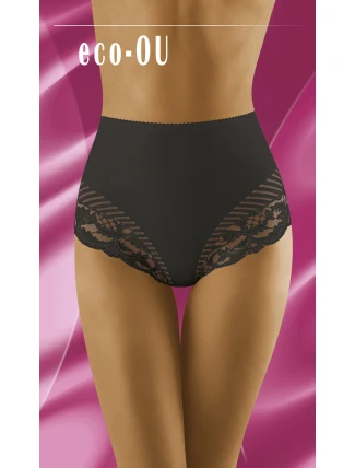 Dámské kalhotky Eco-OU černé - Wolbar