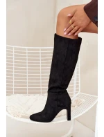 Kozačky na podpatku  model 218091 Step in style