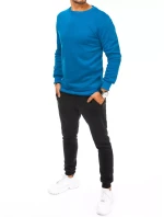 FashionStreet pánská modročerná tepláková souprava AX0643