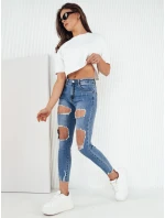 Dámské džínové kalhoty CATRAN blue FashionStreet UY1961 Dámské džínové kalhoty CATRAN blue FashionStreet UY1961