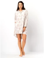 Dámská košile bez knoflíků Key LND 567 B25 délka/r S-XL Dámská košile bez knoflíků Key LND 567 B25 délka/r S-XL