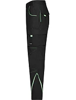 Daiber JN 847 (25-28) Pracovní kalhoty - Color 02.847S black/lime green