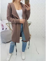 Zateplená bunda s kapucí mocca Zateplená bunda s kapucí mocca