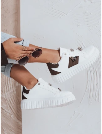 Dámské tenisky na platformě bílé FashionStreet ZY1058