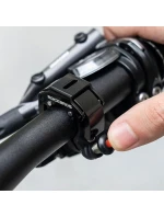 Zvonek na kolo Rockbros 34210006001 tvar C - černý