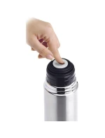 CESTOVNÍ TERMOSKA 750ML STŘÍBRNÁ VYNIKAJÍCÍ DOMÁCÍ POTŘEBY