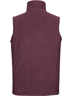 Russell Athletic 872M Fleecová vesta 10.872M burgundy Russell Athletic 872M Fleecová vesta 10.872M burgundy