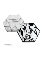 Duhové ponožky se zvířecími motivy Tučňák Orca černá a bílá 2 páry