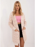 Kardigan AT SW 2340 A.00 béžový