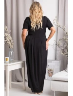 Dámské šaty LIZBONA SA622 černá - Karko Dámské šaty LIZBONA SA622 černá - Karko