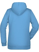 Daiber JN 795 Dámská mikina s kapucí 02.0795 sky blue Daiber JN 795 Dámská mikina s kapucí 02.0795 sky blue