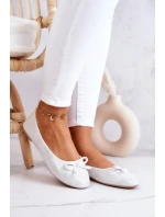 Dámské Baleríny Klasické Bílé Fimme