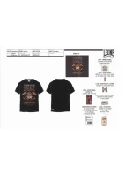 LEONE pánské tričko LEGIO04 černé "XL"