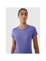 Dámské tréninkové tričko regular rychleschnoucí 4F 4FRSS25TFTSF1235-32S