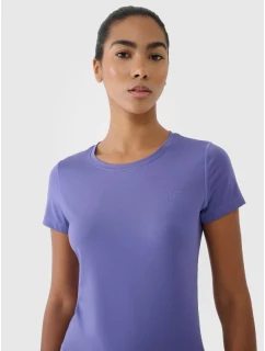 Dámské tréninkové tričko regular rychleschnoucí 4F 4FRSS25TFTSF1235-32S