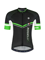 Tričko Rogelli Gara Mostro II, černozelené, velikost XL