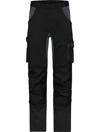 Daiber JN 1812 (62-64) Pracovní strečové kalhoty "Slim Line" 02.112X black/carbon