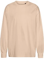 Neutral T 60050 Oversize bio IC tričko s dlouhým rukávem "Tiger" 77.T050 sand Neutral T 60050 Oversize bio IC tričko s dlouhým rukávem "Tiger" 77.T050 sand