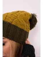 Paris fleecová čepice K212 kiwi+khaki Paris fleecová čepice K212 kiwi+khaki