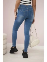 Světle džínové kalhoty Světle džínové kalhoty