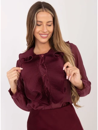 Košile IT KS 28990.05P bordó