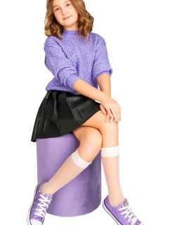 PODKOLENKY 20DEN HLADKÉ BÍLÉ SM001