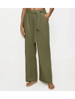 Dámské kalhoty Summer Wear Trousers - SAGE GREEN - zelené 00MM   - TRIUMPH