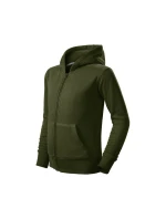 Dětská mikina Trendy Zipper (vojenská)
