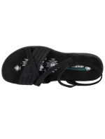 Skechers Reggae Slim - Summer Heat Sandály 163116-BBK Black 35 Skechers Reggae Slim - Summer Heat Sandály 163116-BBK Black 35