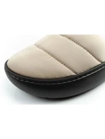 Pánské boty Crocs Classic Puff Moc béžové zateplené pantofle