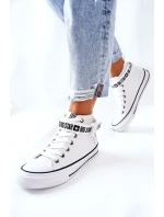 Tenisky na Vysokém Podpatku Big Star GG274027 Bile