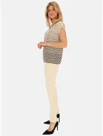 Dámský Top Over Beige - Potis & Verso Dámský Top Over Beige - Potis & Verso