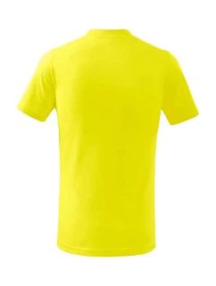 Dětské tričko Basic Jr MLI-13896 žluté - Malfini