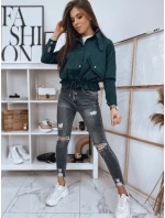 Dámská bunda bomber SISI zelená FashionStreet TY1858z