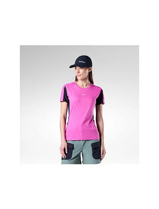 Dámské tričko ROSSIGNOL W Hiking Tee, růžové Dámské tričko ROSSIGNOL W Hiking Tee, růžové
