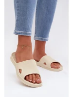 Klasické dámské béžové pantofle Juniria