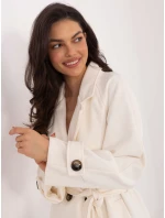 Kabát IT EN A9589.58 ecru Kabát IT EN A9589.58 ecru