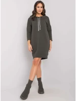 Šaty RV SK 4597 1.97 khaki Šaty RV SK 4597 1.97 khaki