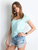 Dámské tričko RV TS 4839.27P mentolové - Basic