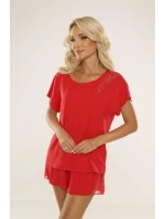 Pyžamo De Lafense 738 Velar kr/r S-2XL