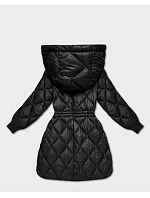 Dámská zimní bunda nadměrné velikosti Minority black (M2-6518-1)