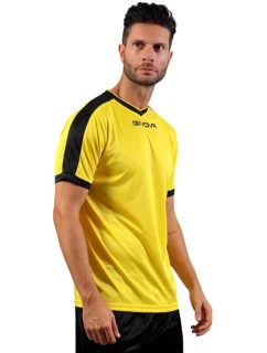 Givova Revolution Interlock tričko žluto-černé MAC04 0710