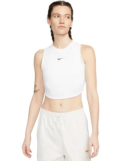 Nike Sportswear Chill Knit dámské tričko bílé FB8279 100