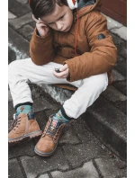 Dětské Trappery Big Star KK374130 Velbloud