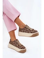 Tenisky Na Masivní Platformě Hladké Béžové Tirvanis Tenisky Na Masivní Platformě Hladké Béžové Tirvanis