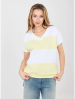 Halenka RV BZ A1214.89 bílá žlutá