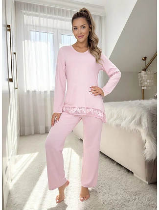 Pyžamo Donna Ramona Long, dlouhý rukáv, velikosti S–2XL Pyžamo Donna Ramona Long, dlouhý rukáv, velikosti S–2XL