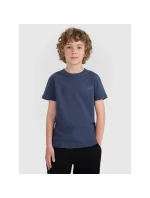 Dětské hladké tričko (SADA 2) 4F 4FJRAW25TTSHU3157-91S