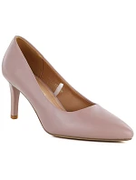 Dámské lodičky na jehlovém podpatku levandulové barvy Sergio Leone 1336