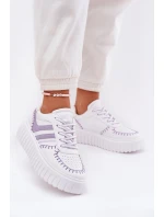 Dámské Tenisky Na Platformě Fialové Ofenale